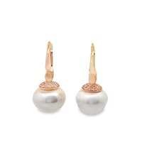 Orecchini Cianfrone Gioielli Donna in Oro Perla OROR-47-198 - OROR-47-198